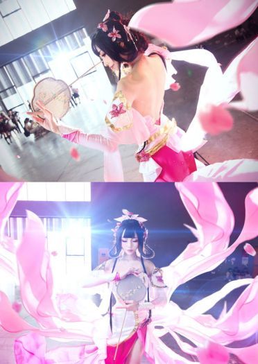 王者荣耀 甄姬 游园惊梦皮肤