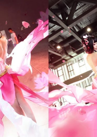 王者荣耀 甄姬 游园惊梦皮肤