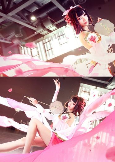 王者荣耀 甄姬 游园惊梦皮肤