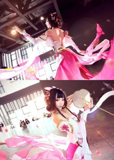 王者荣耀 甄姬 游园惊梦皮肤