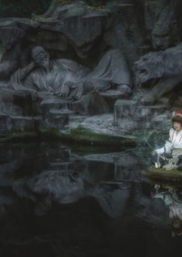 一人一棍一壶酒