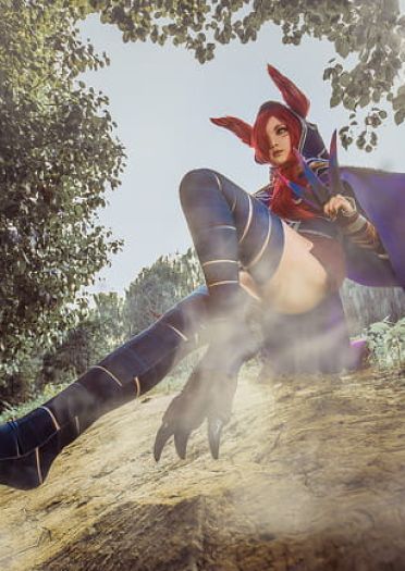 逆羽 霞“你再说我可爱试试？”