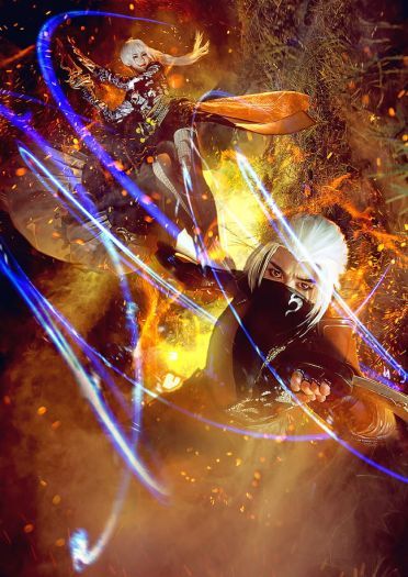 仙侠世界2 绝影峰cosplay(1)