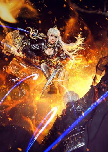 仙侠世界2 绝影峰cosplay(1)