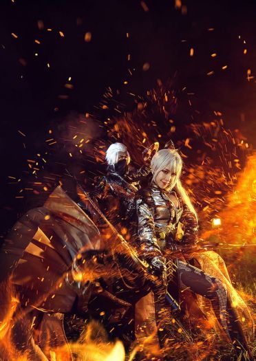 仙侠世界2 绝影峰cosplay(1)