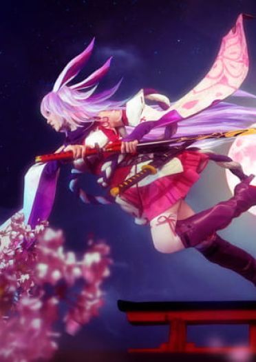 gif【崩坏学园】八重樱-逆神巫女