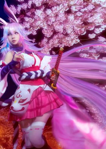 gif【崩坏学园】八重樱-逆神巫女