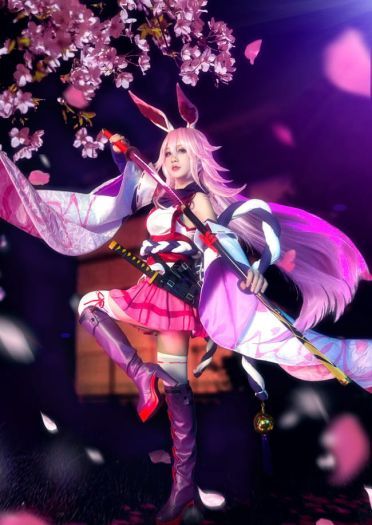 gif【崩坏学园】八重樱-逆神巫女