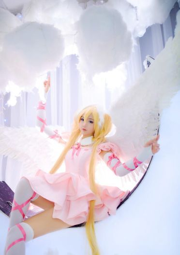 守护甜心 月咏歌呗天使变身cosplay