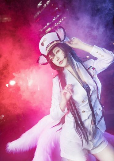英雄联盟 少女时代 阿狸 cosplay