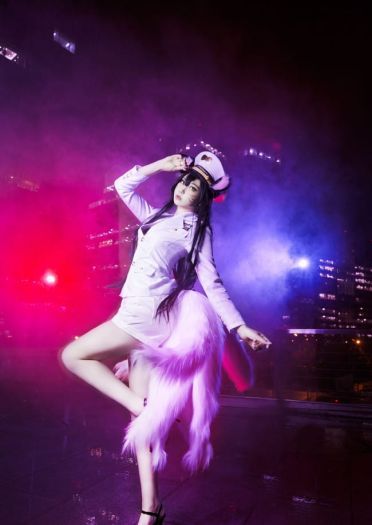 英雄联盟 少女时代 阿狸 cosplay