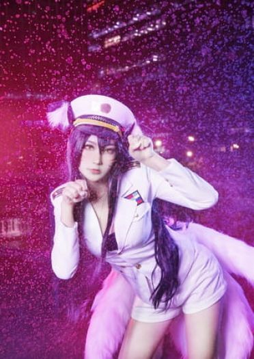英雄联盟 少女时代 阿狸 cosplay