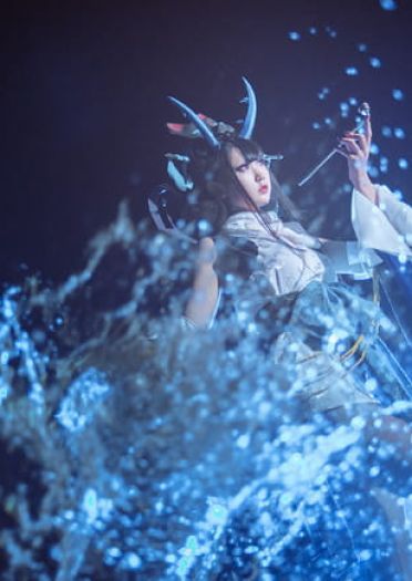 网易手游阴阳师 阎魔cosplay