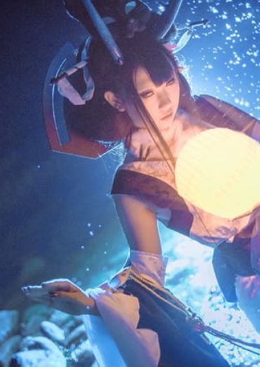 网易手游阴阳师 阎魔cosplay