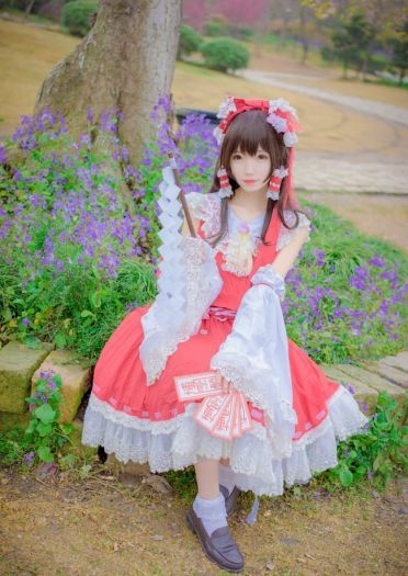 东方Project 博丽灵梦 cosplay(1)