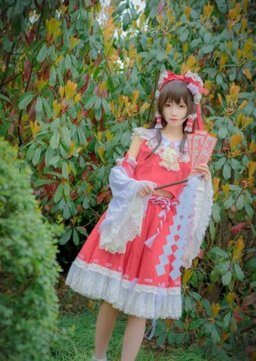 东方Project 博丽灵梦 cosplay(1)