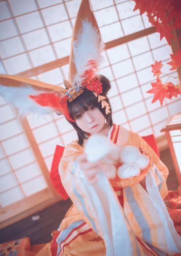 网易手游阴阳师 山兔 稚兔童心 cosplay图片(1)