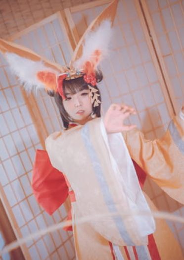 网易手游阴阳师 山兔 稚兔童心 cosplay图片(1)