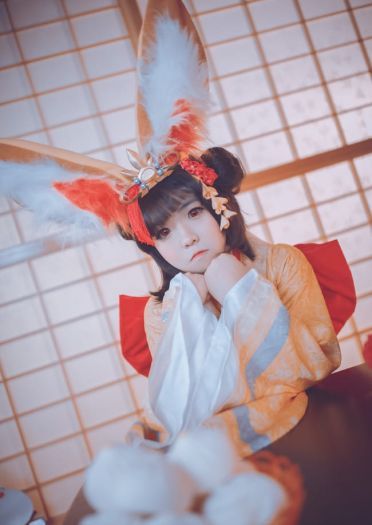 网易手游阴阳师 山兔 稚兔童心 cosplay图片(1)