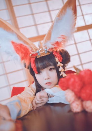 网易手游阴阳师 山兔 稚兔童心 cosplay图片(1)