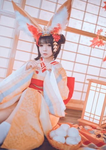 网易手游阴阳师 山兔 稚兔童心 cosplay图片(1)