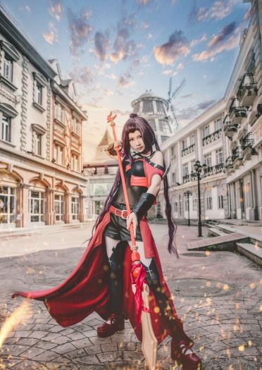 全职高手 寒烟柔 cosplay图片(1)