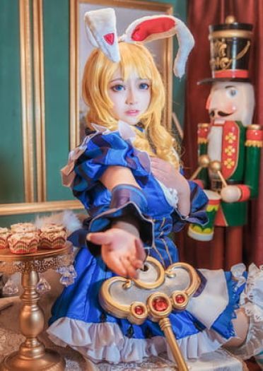 王者荣耀 妲己爱丽丝 cosplay图片(1)