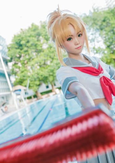 Fate/Grand Order 莫德雷德 cosplay图片(1)