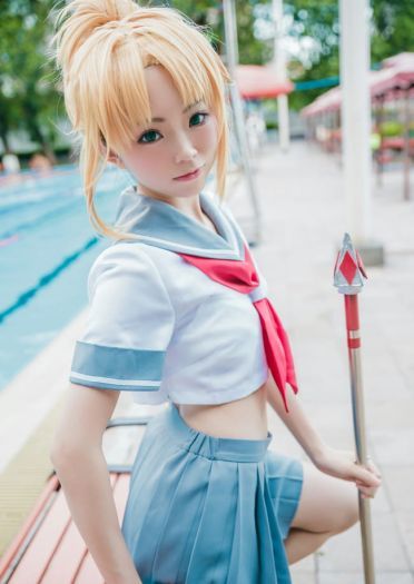 Fate/Grand Order 莫德雷德 cosplay图片(1)