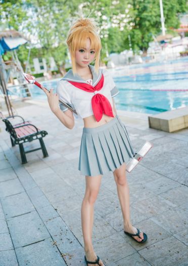 Fate/Grand Order 莫德雷德 cosplay图片(1)