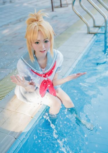 Fate/Grand Order 莫德雷德 cosplay图片(1)