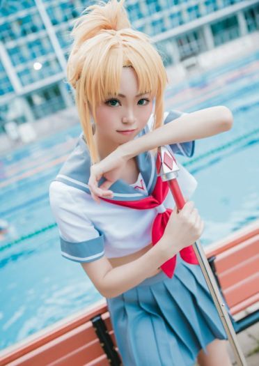 Fate/Grand Order 莫德雷德 cosplay图片(1)