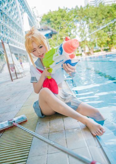 Fate/Grand Order 莫德雷德 cosplay图片(1)