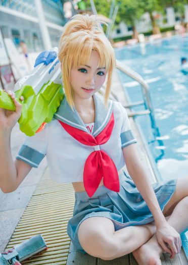 Fate/Grand Order 莫德雷德 cosplay图片(1)