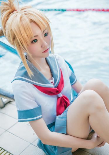 Fate/Grand Order 莫德雷德 cosplay图片(1)