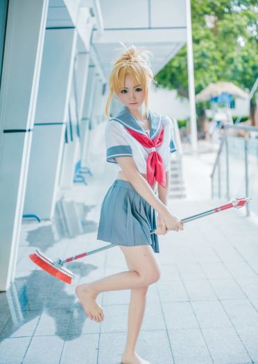 Fate/Grand Order 莫德雷德 cosplay图片(1)