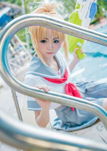 Fate/Grand Order 莫德雷德 cosplay图片(1)