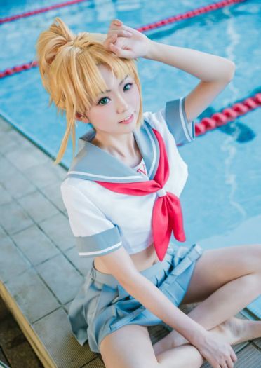 Fate/Grand Order 莫德雷德 cosplay图片(1)