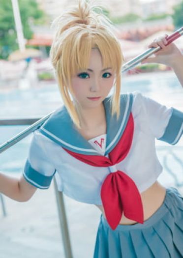 Fate/Grand Order 莫德雷德 cosplay图片(1)