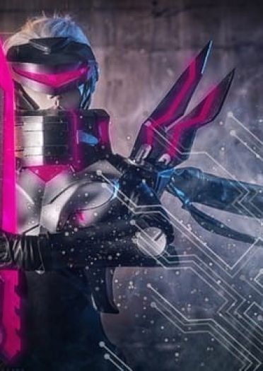 英雄联盟 源计划 无双剑姬cosplay