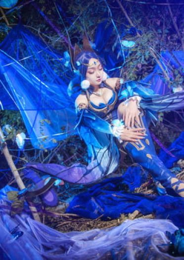 王者荣耀 仲夏夜之梦貂蝉 cosplay图片