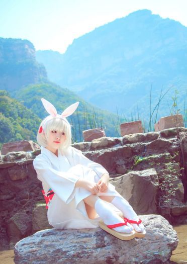 网易手游阴阳师 未觉醒山兔 cosplay图片(1)