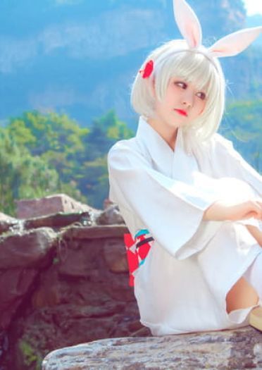 网易手游阴阳师 未觉醒山兔 cosplay图片(1)