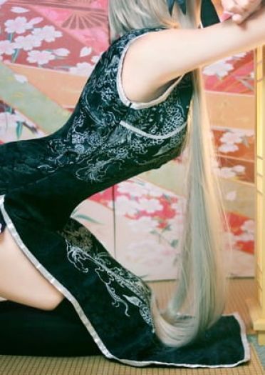 缘之空 春日野穹旗袍 cosplay图片(1)