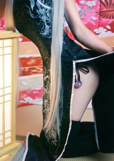 缘之空 春日野穹旗袍 cosplay图片(1)