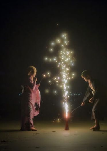 夏の终わり、花火大会