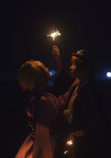 夏の终わり、花火大会