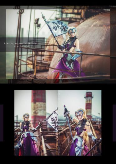 《Fate/GrandOrder》黑贞德cosplay