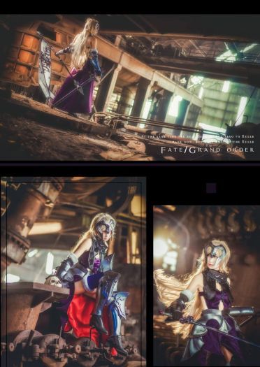 《Fate/GrandOrder》黑贞德cosplay