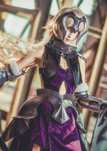 《Fate/GrandOrder》黑贞德cosplay